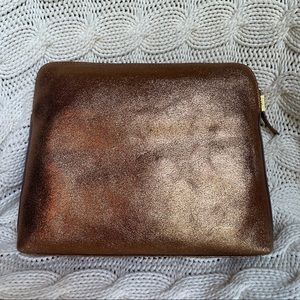 India Hicks Insider Clutch - Firestone Bronze New